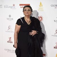 Elena Benarroch en la gala benéfica Global Gift 2016 en Madrid