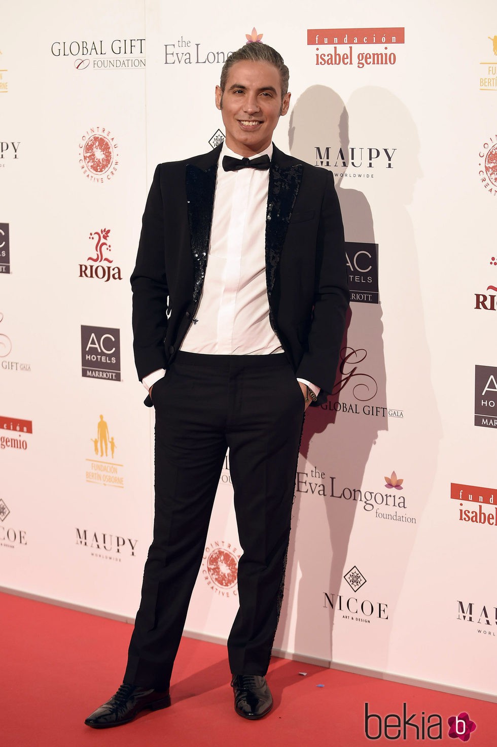 Pitingo en la gala benéfica Global Gift 2016 en Madrid