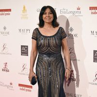 Isabel Gemio en la gala benéfica Global Gift 2016 en Madrid