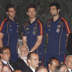 Álvaro Arbeloa, Xabi Alonso y Raúl Albiol distinguidos con el Mérito Deportivo 2011