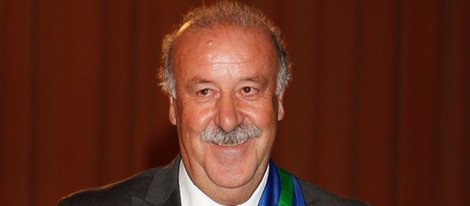 Vicente del Bosque en la entrega de las distinciones al Mérito Deportivo 2011