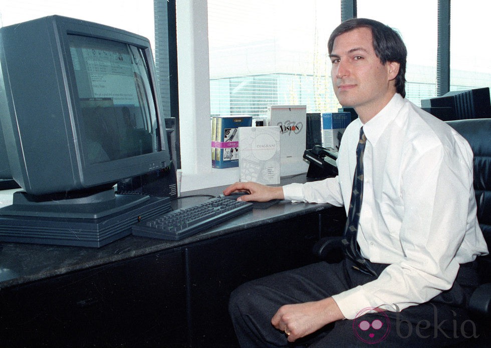 Steve Jobs en 1991 como fundador de NeXT