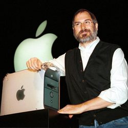 Steve Jobs en 1999, tras su regreso a Apple