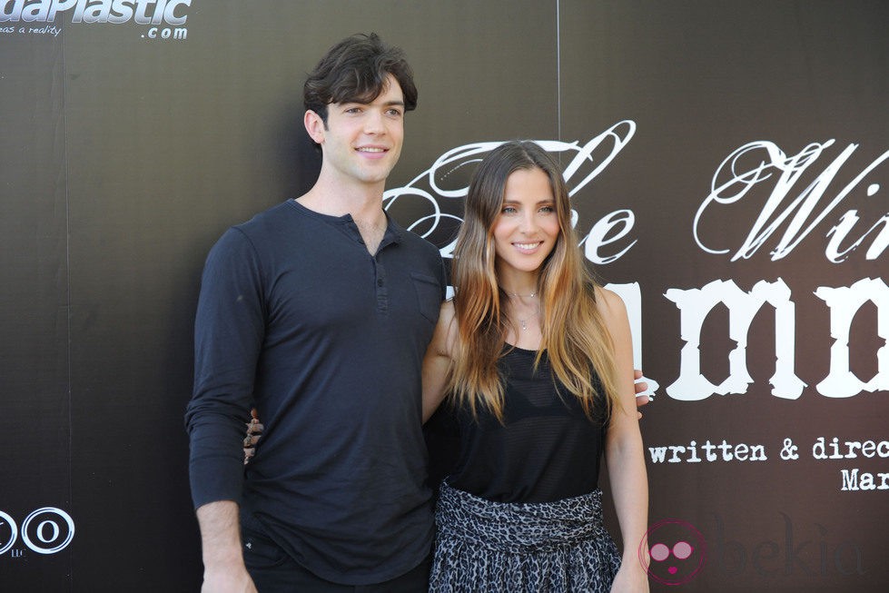 Elsa Pataky y Ethan Peck en la presentación de 'The wine of summer' en Barcelona