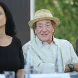 Sonia Braga y Bob Wells en la presentación de 'The wine of summer' en Barcelona