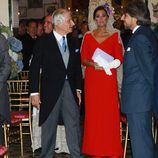 Los padrinos de la boda de la Duquesa de Alba: Carmen Tello y Carlos Fitz-James Stuart