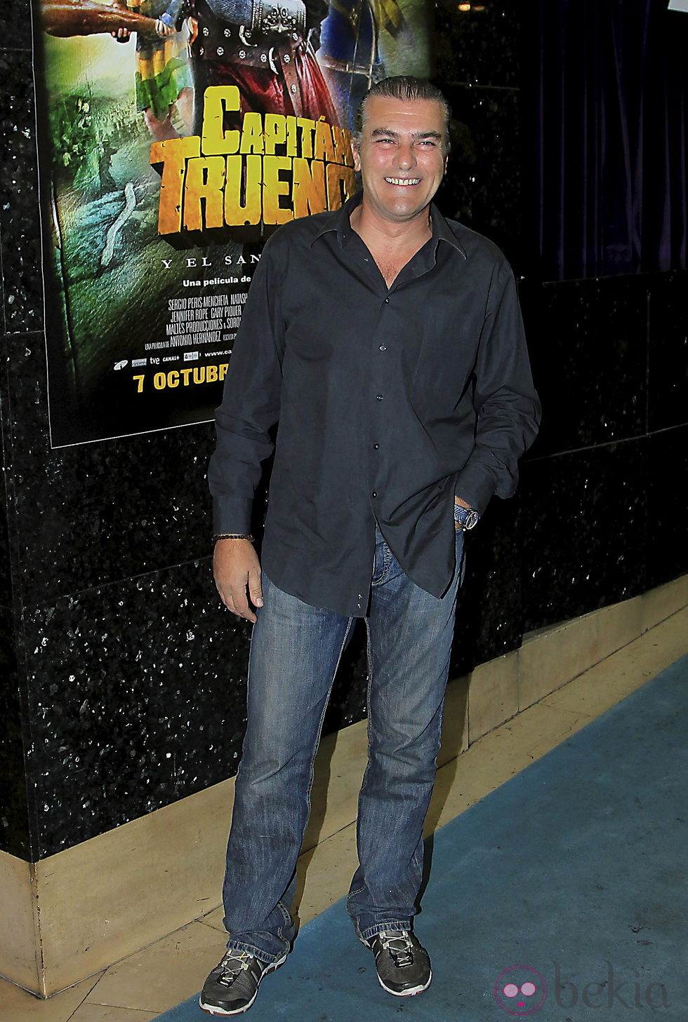 Luis Fernando Alvés en el estreno de 'Capitán Trueno y el Santo Grial'