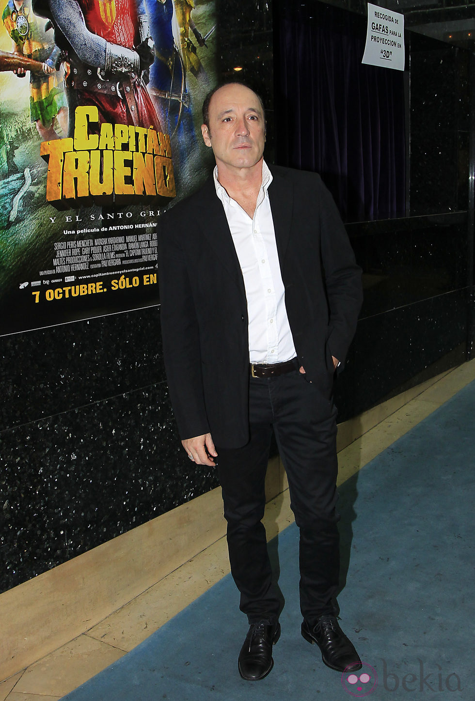 Roberto Álvarez en el estreno de 'Capitán Trueno y el Santo Grial'