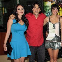 Miriam Benoit, Sergio Peris Mencheta, Marta Gutiérrez y Xavier Murua en el estreno de 'Capitán Trueno'