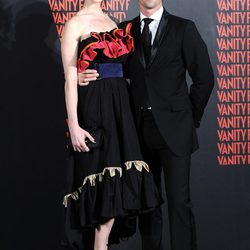 Elettra Wiedemann y James Marshall en la fiesta Vanity Fair en Madrid