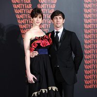 Elettra Wiedemann y James Marshall en la fiesta Vanity Fair en Madrid