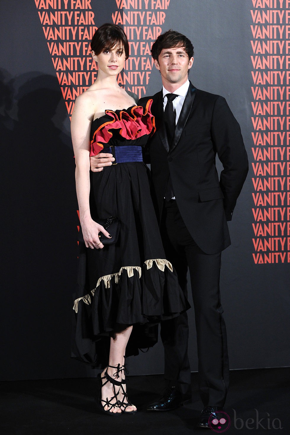 Elettra Wiedemann y James Marshall en la fiesta Vanity Fair en Madrid