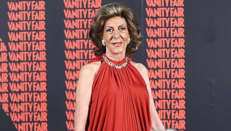 Pitita Ridruejo en la fiesta Vanity Fair en Madrid