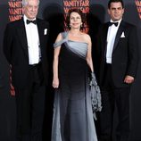 La familia Vargas Llosa en la fiesta Vanity Fair en Madrid