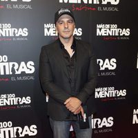 Roberto Álamo en el estreno del musical 'Más de 100 mentiras'