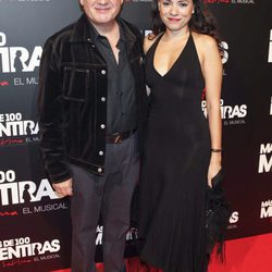 Juan Echanove y Ana Arias en el estreno del musical 'Más de 100 mentiras'