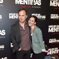 Malena Alterio en el estreno del musical 'Más de 100 mentiras'