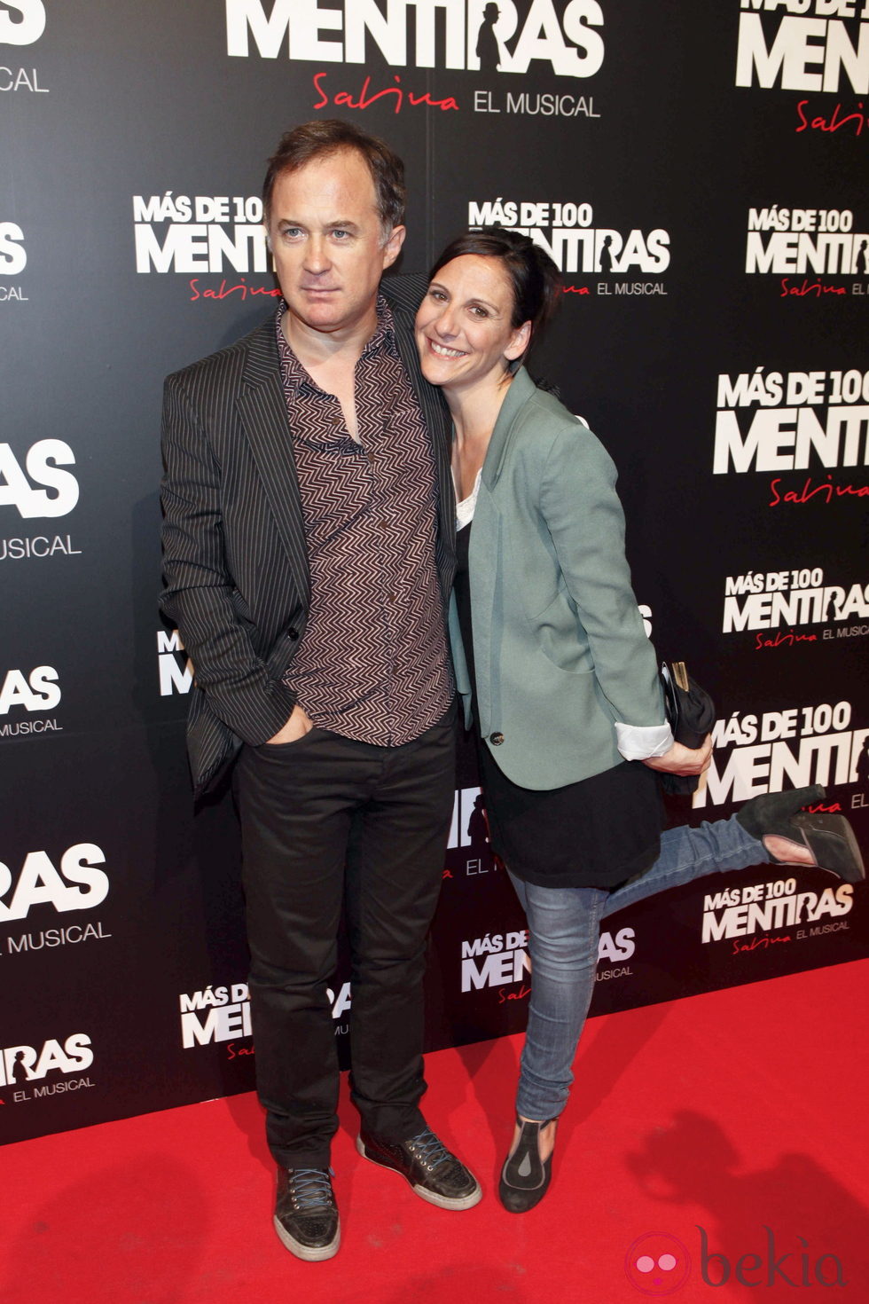 Malena Alterio en el estreno del musical 'Más de 100 mentiras'