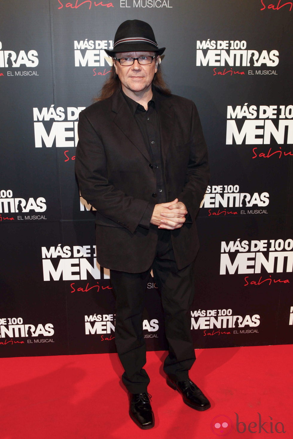 Santiago Segura en el estreno del musical 'Más de 100 mentiras'