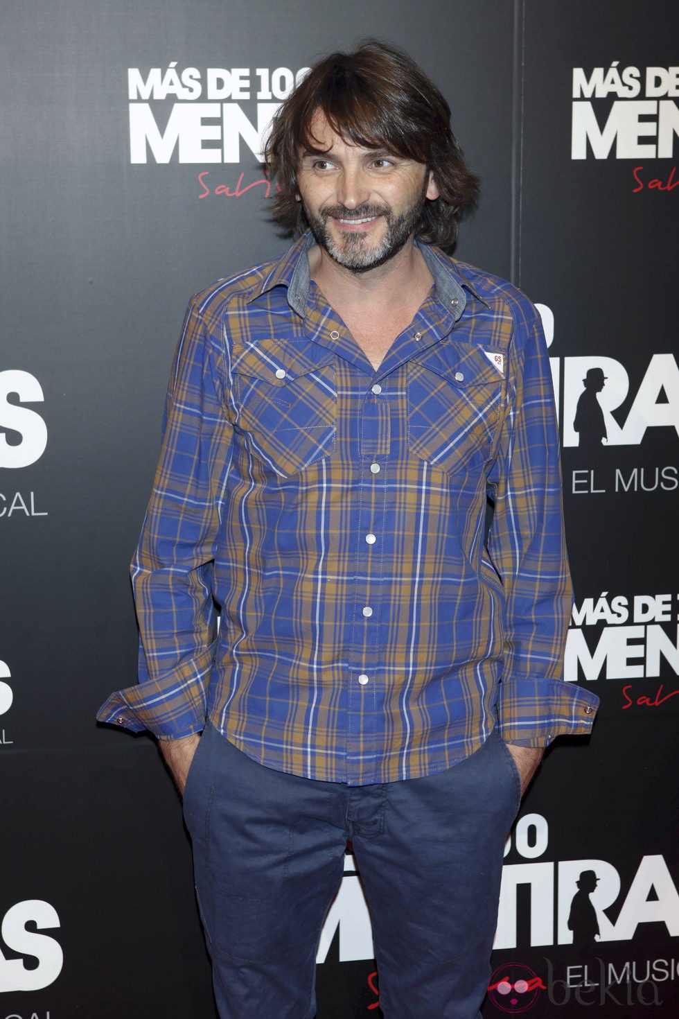 Fernando Tejero en el estreno del musical 'Más de 100 mentiras'