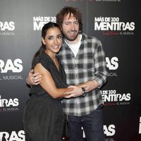 Inma Cuesta y Daniel Sánchez Arévalo en el estreno del musical 'Más de 100 mentiras'