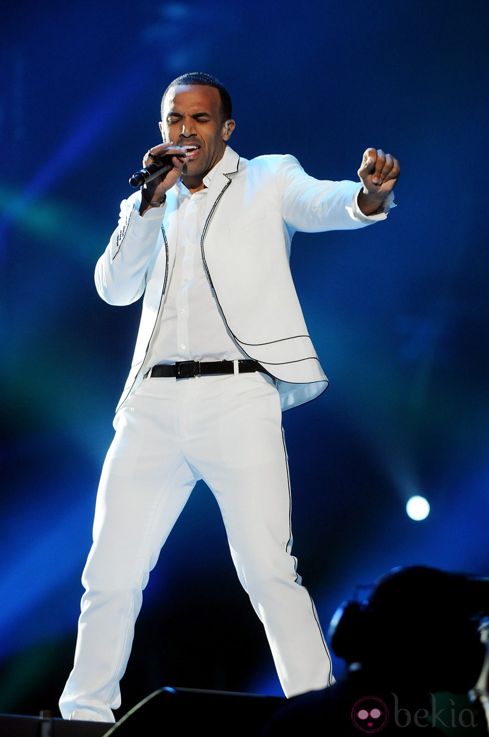 Craig David en el concierto 'Michael Forever'