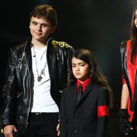 Los hijos de Michael Jackson en el concierto 'Michael Forever'