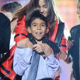 Paris Jackson y Royal Jackson en el concierto homenaje a Michael Jackson