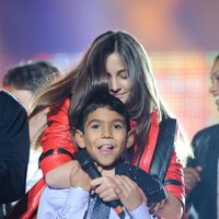 Paris Jackson y Royal Jackson en el concierto homenaje a Michael Jackson