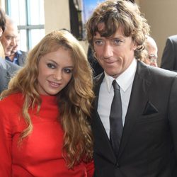 Paulina Rubio y Colate Vallejo-Nájera en Miami