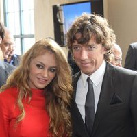 Paulina Rubio y Colate Vallejo-Nájera en Miami