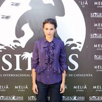 Verónica Echegui en la presentación de 'Verbo' en el Festival de Sitges