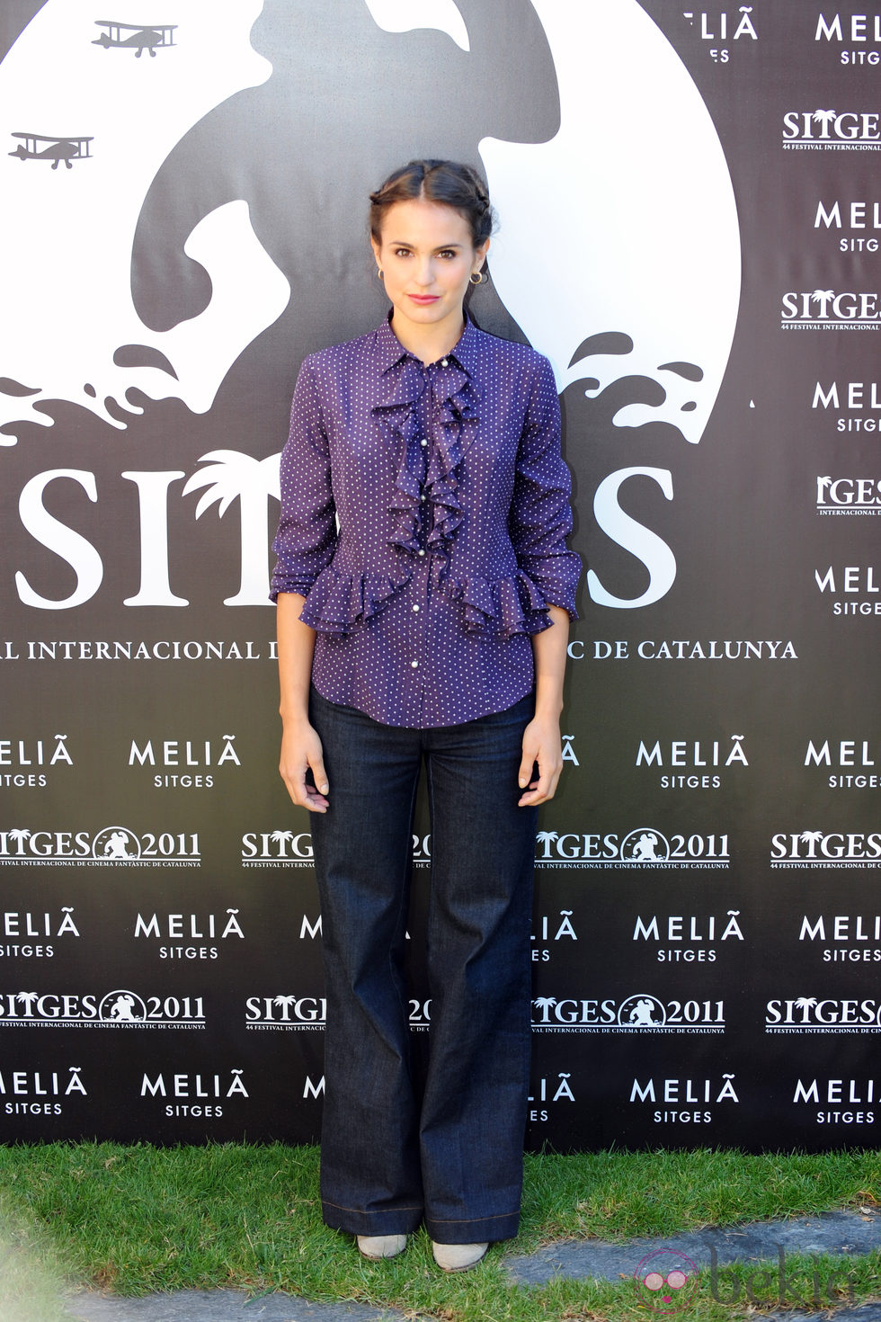 Verónica Echegui en la presentación de 'Verbo' en el Festival de Sitges