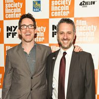 Philip Harrison y el director Jeffrey Schwarz en el estreno de 'My Week With Marilyn' en Nueva York