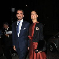 Tatiana y Nicolás de Grecia en el estreno del espectáculo Venezuela Viva