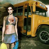 Ariadne Artiles se transforma en una zombie de 'The walking dead'