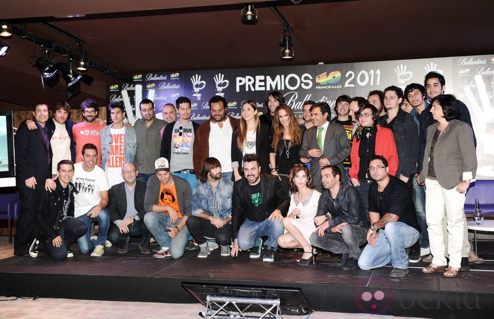 Nominados en los Premios 40 principales 2011