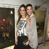 Ariadne Artiles y Laura Sánchez en la presentación de la segunda temporada de 'The walking dead'