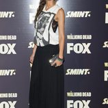 Ariadne Artiles en la presentación de la segunda temporada de 'The walking dead'