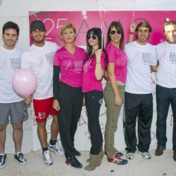 Famosos en la marcha mundial contra el Cáncer