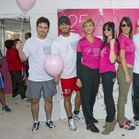 Famosos en la marcha mundial contra el Cáncer