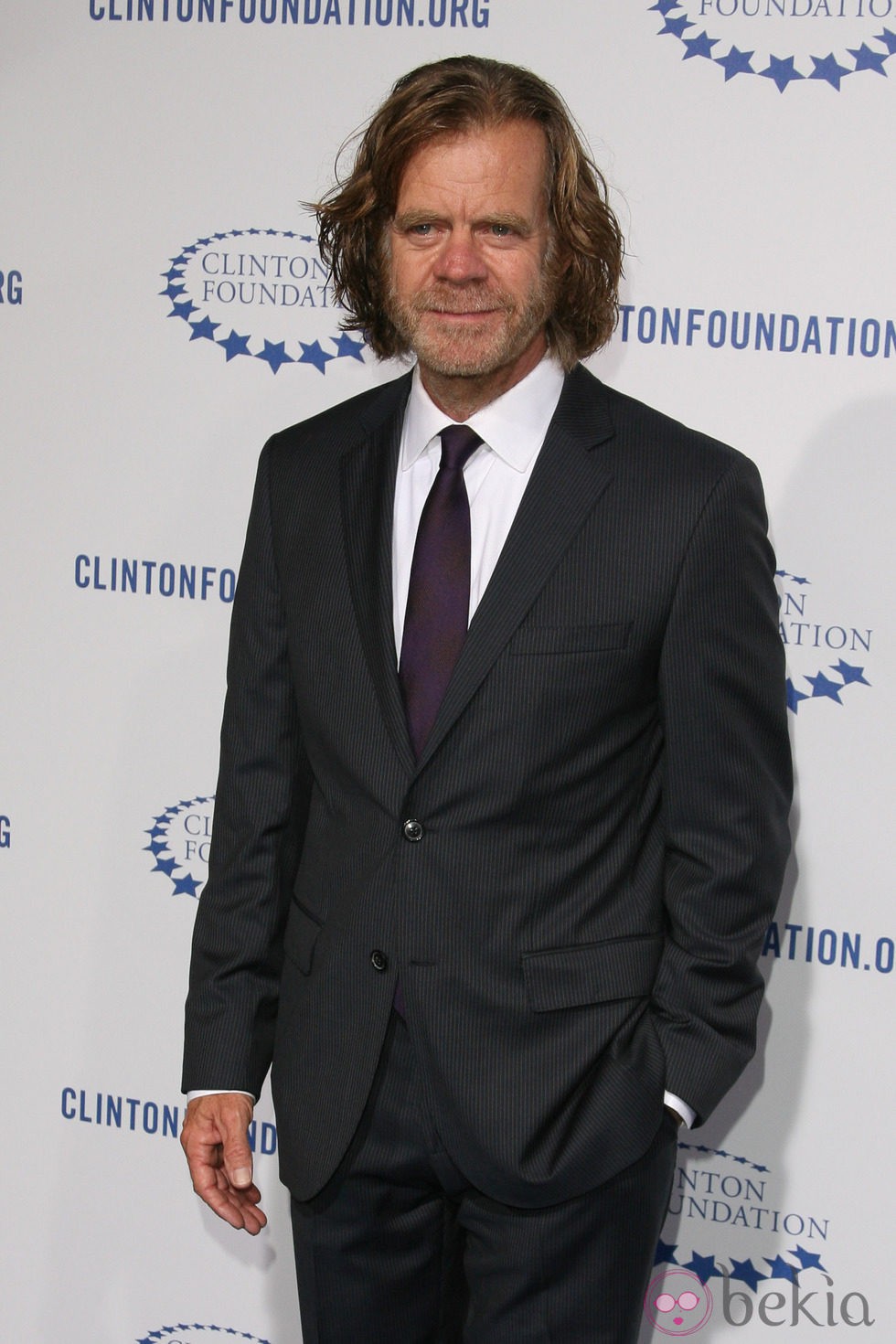 William H Macy en la fiesta de la Fundación Clinton