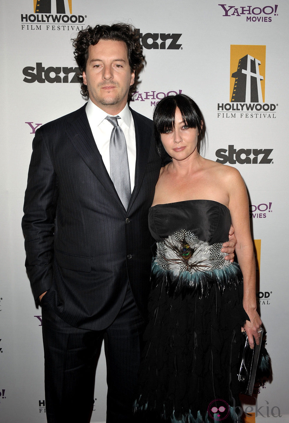 Shannen Doherty y Kurt Iswarienko 