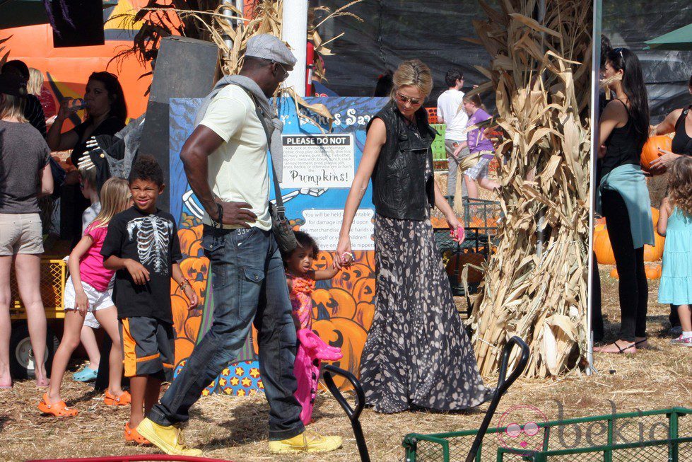 Heidi Klum y su marido  también se prepara para Halloween