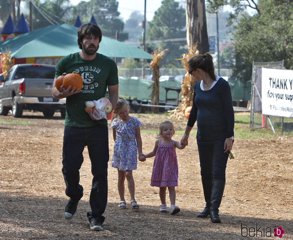 Ben Affleck y Jennifer Garner tarde de compras pre-Halloween