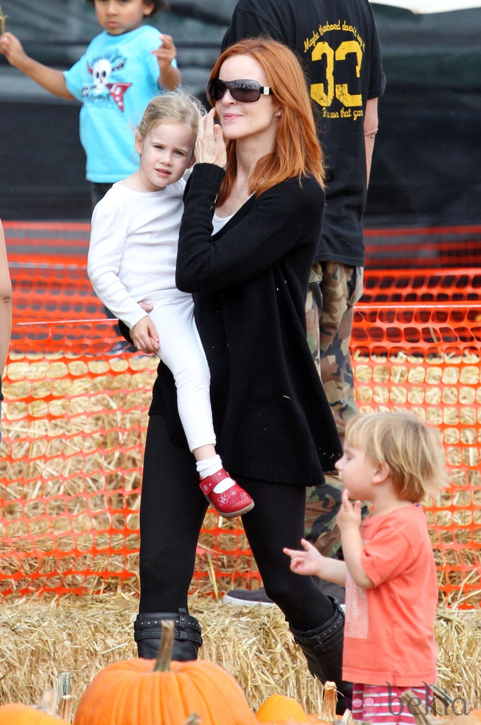 La actriz Marcia Cross se prepara para Halloween