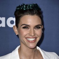 Ruby Rose en el photocall de  los Premios GLAAD Media 2016 