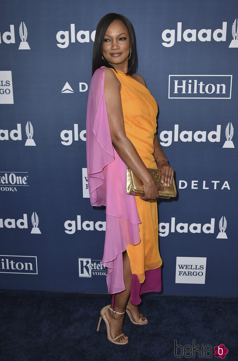 Garcelle Beauvais en el photocall de los Premios GLAAD Media 2016