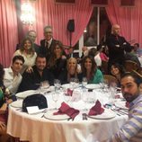 Paz Padilla, Diego Matamoros, Terelu Campos, Kiko Hernández, Ylenia, Belén Esteban, Raquel Bollo, La Junquera y Manuel Cortés de cena