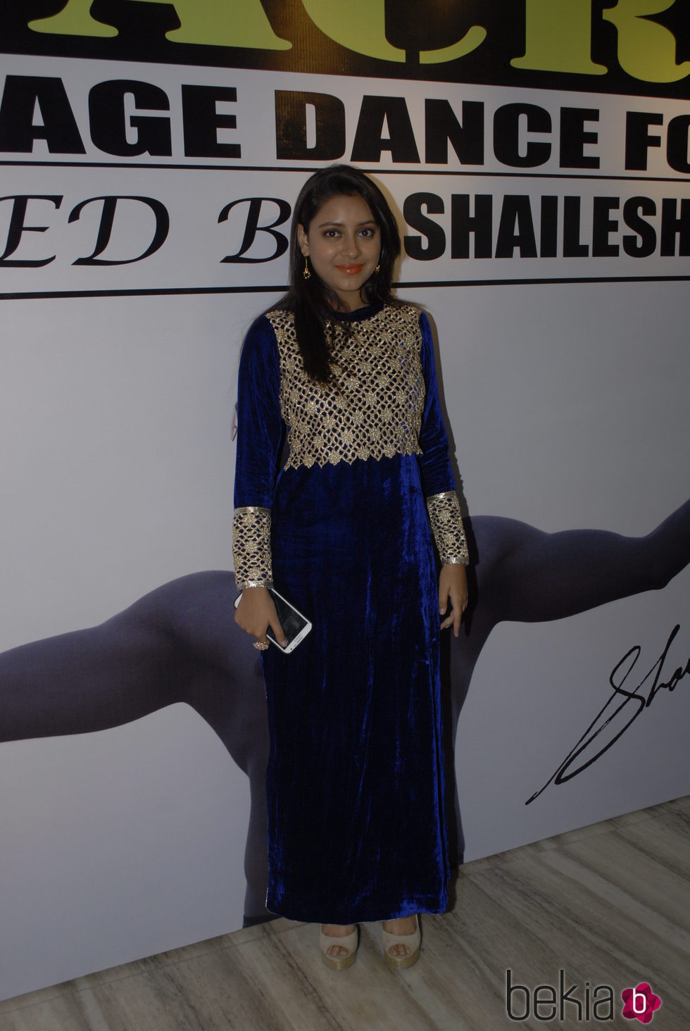 Pratyusha Banerjee durante un evento de baile